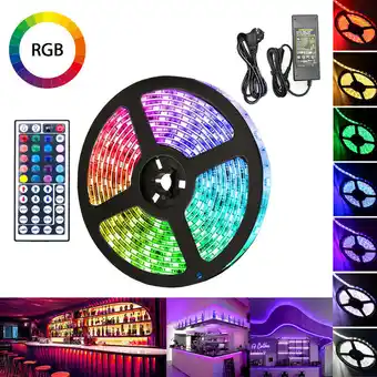 ManoMano Randaco - 5M led Streifen Lichtband Beleuchtung led Strip Lichterkette rgb led Stripe Band Strip Farbwechsel 30LEDs IP20 mit  Angebot