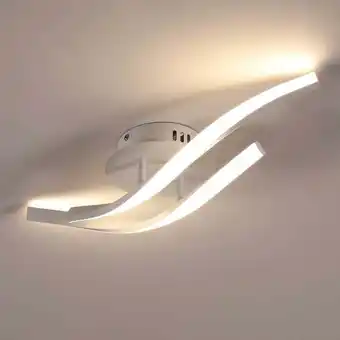 ManoMano Delaveek - led Deckenleuchte Modernes Design Warmweiß 3000K Form der Leitung Deckenlampe Für Wohnzimmer Schlafzimmer Esszimme Angebot