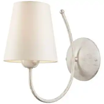 ManoMano Lamkur Lighting - Lamkur Fabrizio Wandleuchte mit Schirm Weiß, 1x E27 Angebot