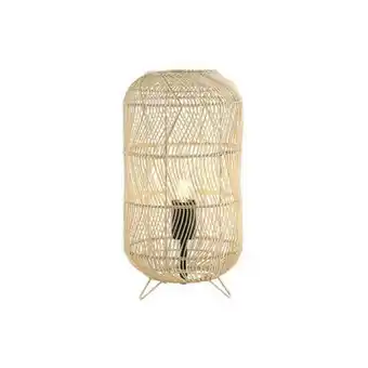 ManoMano Xanthi Tischlampe E14 Max 25W Rattan Natrual Angebot