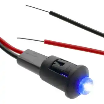 ManoMano Cablemarkt - 8 mm blaue LED-Kontrollleuchte Angebot