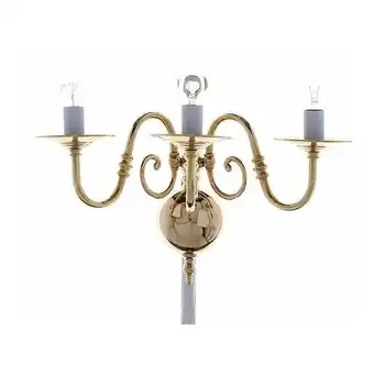 ManoMano Impex Antwerp Messing flämische Wandkerze Wandlampe Angebot