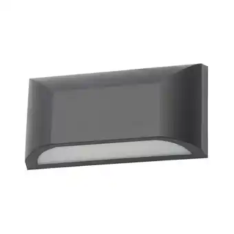 ManoMano Forum Lighting - Forum Poole 4000 k LED-Wandleuchte für den Außenbereich, Schwarz, IP55 Angebot