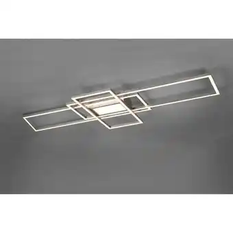 ManoMano Irvine Deckenleuchte 3 Led Rechtecke 60w Nickel L105 cm Dimmbare Trio-Beleuchtung Angebot