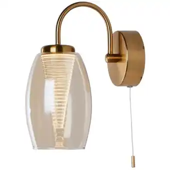 ManoMano Cyclone Wandleuchte Bronze, Champagnerglas - Searchlight Angebot