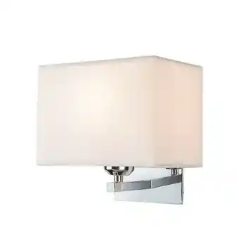 ManoMano GUrkovo Sconce Wandleuchte 1 Licht Metall-Schirm Chrom Angebot