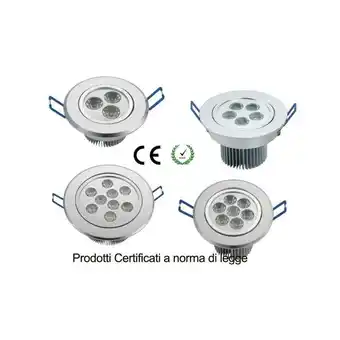 ManoMano Trade Shop Traesio - 10 x led strahler 3W 5W 7W 9W 12W 15W 18W einbau warmes oder kaltes licht 18 Watt Kühles Weiß - Kühles W Angebot