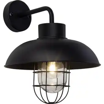 ManoMano BRILLIANT Lampe Portland Außenwandleuchte hängend schwarz 1x A60, E27, 60W, geeignet für Normallampen (nicht enthalten) IP-Sc Angebot