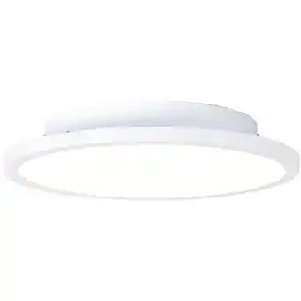 ManoMano Brilliant - Lampe, Buffi led Deckenaufbau-Paneel 25cm sand/weiß/warmweiß, Metall/Kunststoff, 1x 12W led integriert, (1200lm,  Angebot