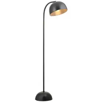 ManoMano Brodey Kuppel-Stehlampe, mattschwarz lackiert - Endon Angebot