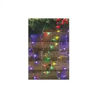 ManoMano Galileo - led -Lichterkaskade für den internen externen Gebrauch - 120 Led - Multicolor - Cavo luci 3 mt - h 75 cm Angebot