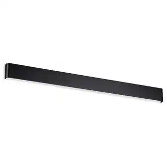 ManoMano Delta 110 cm integrierte LED-Wandleuchte Schwarz, 4000 k - Ideal Lux Angebot