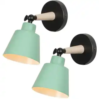 ManoMano Wottes - 2Pcs Modern Kreative Wandleuchte Dekoration Wohnzimmer Schlafzimmer Einfache Wandlampe Metall Angebot