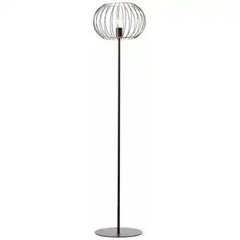 ManoMano Lampe, Silemia Standleuchte 1flg schwarz matt, 1x A60, E27, 52W, Mit Fußschalter - schwarz - Brilliant Angebot