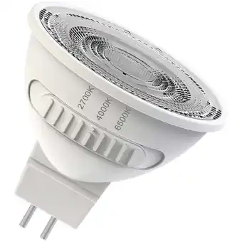 ManoMano Osram - led spot MR16 45 mit drei Lichtfarben, GU5.3, 5,6W, 550lm, 2700K - 6500K, Warm-, Kalt- und Tageslichtweiß, Farbtemper Angebot