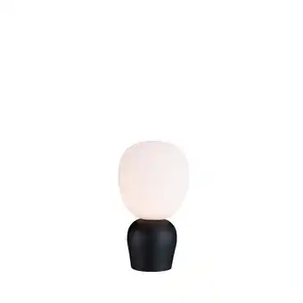 ManoMano Belid Buddy - 1 Light Globe Tischlampe Schwarze Struktur, Opal, G9 Angebot