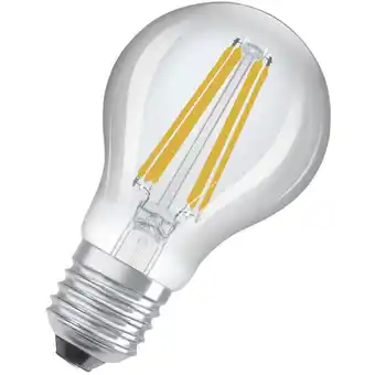 ManoMano Ledvance - led Stromsparlampe, Filament Birne mit E27 Sockel, Warmweiß (3000K), 5 Watt, ersetzt herkömmliche 75W-Leuchtmittel Angebot