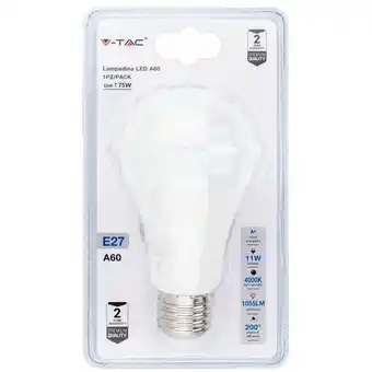 ManoMano LED-Lampe E27 11W A60 4000K (Blister 1 Pezzo) - V-tac Angebot