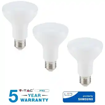 ManoMano V-tac - led glühbirnen samsung E27 10W warm cool natural VT-280 3 stück Angebot