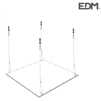 ManoMano EDM - E3/31662 Kit Para Suspension (Colgante) Panel Led Ref: 31625 - 31626 Angebot