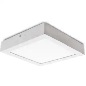 ManoMano Greenice - Deckenleuchte led 24W 1778Lm 3000ºK Quadrat 40.000H [HO-PLAF-R-24W-WW] Angebot