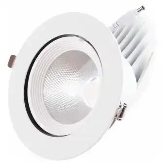 ManoMano Greenice - Downlight-Led 35W 3500Lm 4000ºK Runden Orientierbar 40.000H [HO-COB-C-OR-35W-W] Angebot