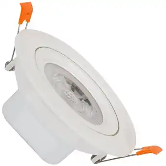 ManoMano Ledkia - LED-Downlight Strahler 9W Solid cob Schwenkbar Rund Weiss Schnitt ø 90 mm Kaltes Weiß 6000K 60º114 mm Angebot