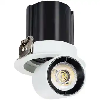 ManoMano Ledkia - LED-Strahler Schwenkbar Sanaqi 12W Runder Ausschnitt ø 75 mm lifud Kaltes Weiß 6000K 36º90 mm Angebot