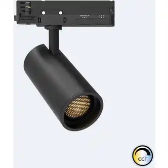 ManoMano LED-Strahler für 3-Phasenstromschiene 30W Fasano Blendfrei cct No Flicker Dimmbar dali Schwarz Warmes Weiß 2700K 36º170 mm Angebot