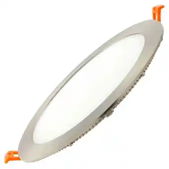 ManoMano Ledkia - LED-Deckeneinbauleuchte 18W Rund SuperSlim Silber Schnitt ø 205mm Neutrales Weiß 4000K - 4500K 120º Angebot