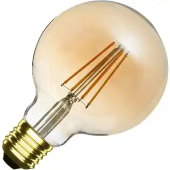 ManoMano Ledkia - LED-Glühbirne Filament E27 6W 720 lm G95 Gold Neutrales Weiß 4500K 360º Angebot