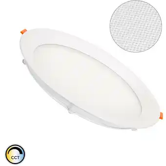 ManoMano LED-Deckeneinbauleuchte 20W Wählbar CCT Rund Slim Mikroprismatisch (UGR17) LIFUD Schnitt Ø 205 mm Wählbar (Warmes-Neutrales-K Angebot