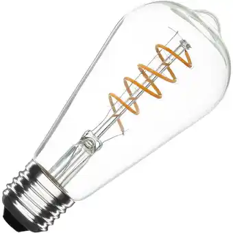 ManoMano Ledkia - LED-Glühbirne Filament E27 4W 200 lm Dimmbar ST64 Spirale Warmes Weiß 2000K - 2500K 360º Angebot