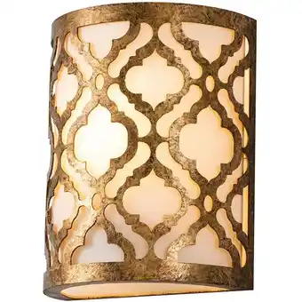 ManoMano Arabella - 1 Licht Innenwandleuchte Gold, E27 - Elstead Angebot