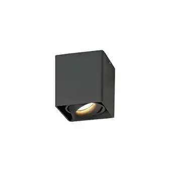 ManoMano Inspired Lighting - Inspired Deco - Stom - Oberflächenmontierter verstellbarer rechteckiger Strahler, 1 Licht GU10, Sandschwa Angebot