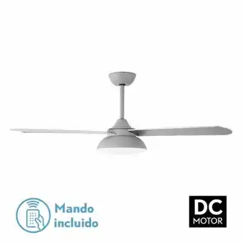 ManoMano Fabrilamp - DC-Deckenventilator Umi 24W Grau 3 Flügel Graue Buche Angebot