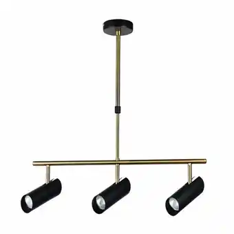 ManoMano Fabrilamp - fab 154253009 Marrakesch Lampe 3xgu10 Schwarz / Leder Regx56x10 Cm Einstellbar Angebot