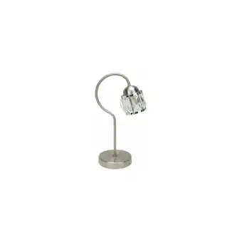 ManoMano Fabrilamp - Edle Tischleuchte 1xe14 Nickel/Chrom 35x13x20 cm Angebot