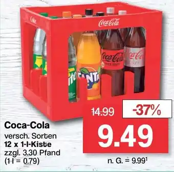 Famila Nord West Coca-Cola 12l Kiste Angebot