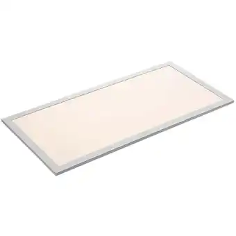 ManoMano Lindby - Stenley LED-Panel, 4.000 k, 59 cm x 29 cm - weiß, silber Angebot