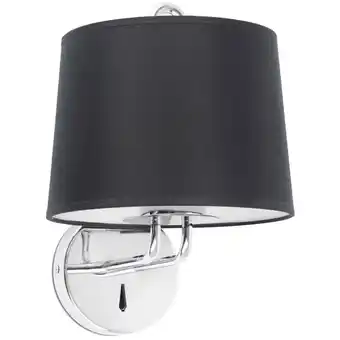 ManoMano Faro Barcelona - montreal Wandleuchte innen chrom/schwarz Angebot