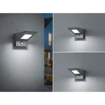 ManoMano LED Außenwandleuchten 2er Set mit Bewegungsmelder in Anthrazit Angebot