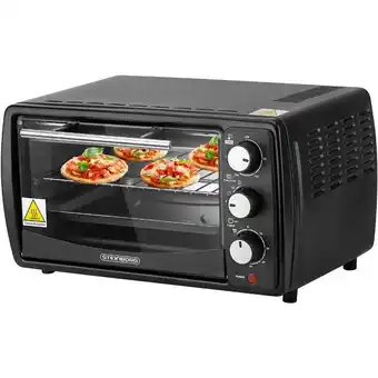 ManoMano Steinborg - Mini Backofen 13 Liter Pizzaofen 60°-250°C Timer Krümelblech Minibackofen Backofen Kleiner Backofen 1200 Watt - S Angebot