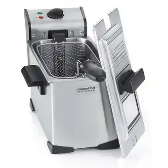 ManoMano Kitchen Chef - Einzelfritteuse 3.5l 2000w Edelstahl - kcpfr35x Angebot