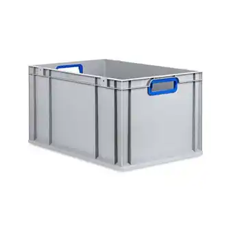 ManoMano Proregal-aufbewahrung Für Profis - Eurobox NextGen Color HxBxT 32x40x60cm 65 Liter Griffe blau offen Verstärkter Boden Eurobe Angebot