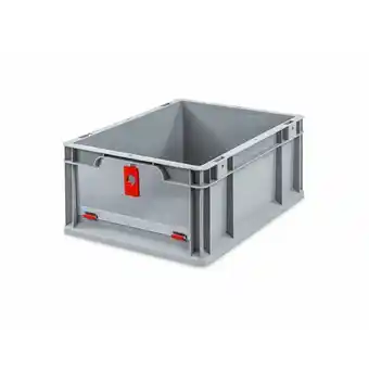 ManoMano Proregal-aufbewahrung Für Profis - Eurobox NextGen Insight Cover HxBxT 17x30x40 16 Liter Niedrig/Rot Eurobehälter, Transportb Angebot