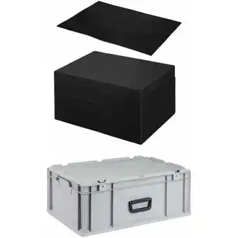 ManoMano Proregal-aufbewahrung Für Profis - Eurobox NextGen Portable mit Rasterschaumstoff & Schaumstoffeinlage HxBxT 23,5x40x60cm 44  Angebot