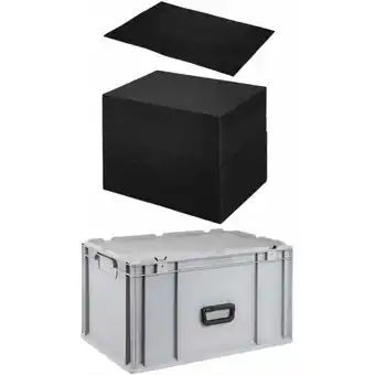 ManoMano Proregal-aufbewahrung Für Profis - Eurobox NextGen Portable mit Rasterschaumstoff & Schaumstoffeinlage HxBxT 33,5x40x60cm 65  Angebot