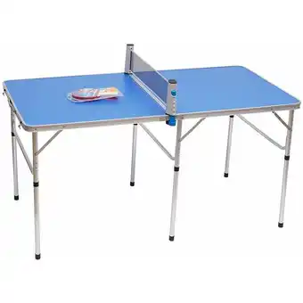 ManoMano Senderpick - Mini Tischtennistisch Tischtennisplatte Klappbar für Outdoor/Indoor 152x76x76cm Einfach befestigen Angebot