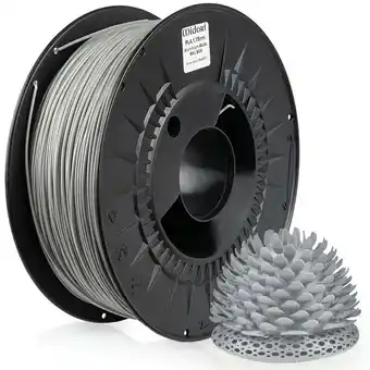 ManoMano 20 x MIDORI 3D Drucker 1,75mm PLA Filament 1kg Spule Rolle Premium Aluminium Weiß RAL9006 - Aluminium Weiß Angebot